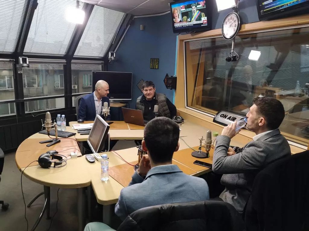 Radio Interview at Radio Darik in Bulgaria